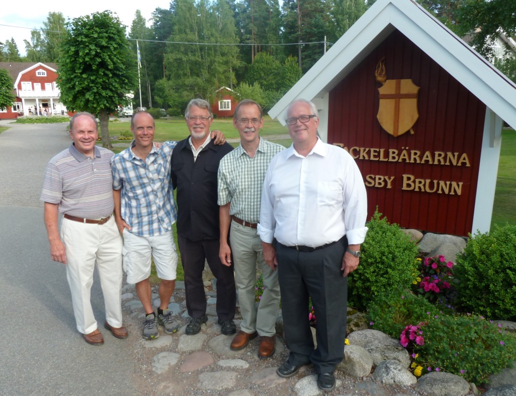 l to r: Wally Schoon, Ric Schoon, Fred Wright, John Poysti $ Ulf Andersson