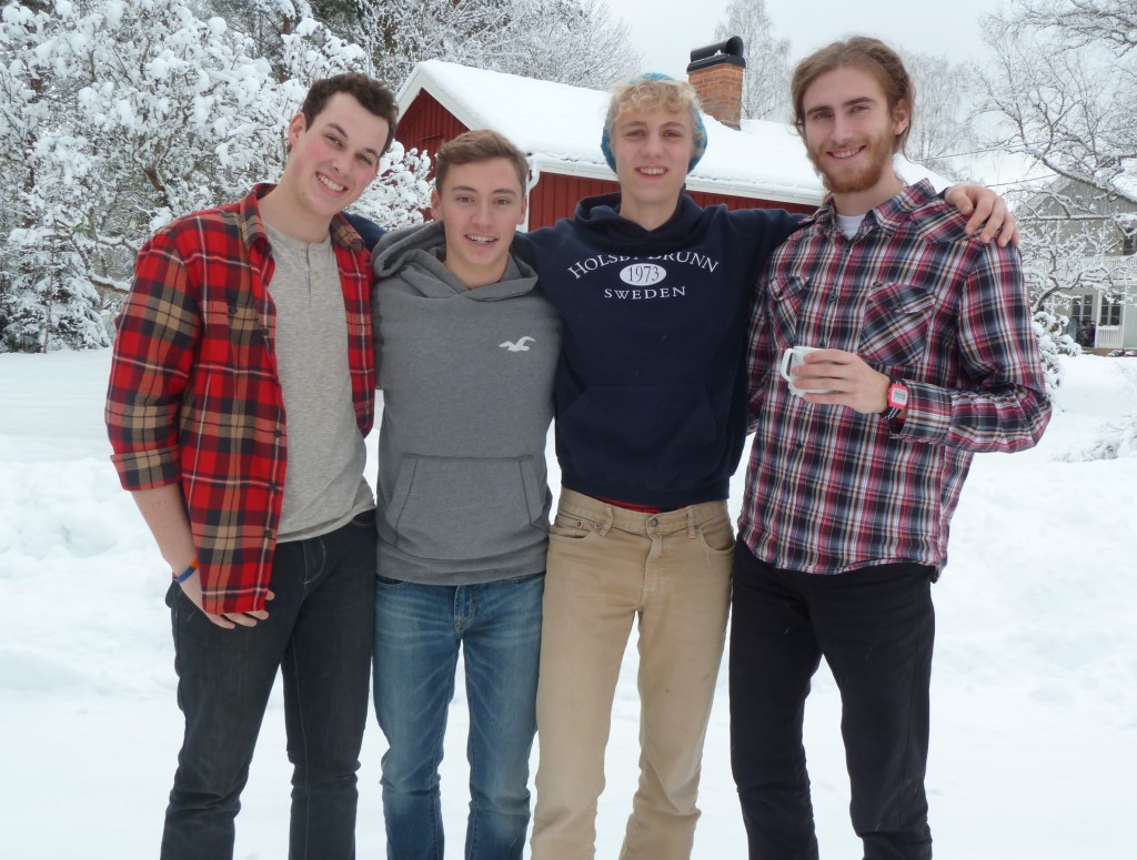 2nd Gens from L to R: Quinn, Braden, Andrew & Devin